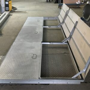 Industrijski dvokrilni poklopac