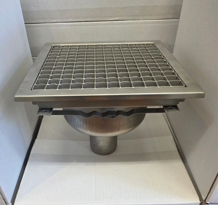 Inox slivnik 300x300 mm, vertikalni DIA 75 , DOSTUPNO ODMAH ! 1 Inox slivnik 300x300 mm, vertikalni DIA 75 , DOSTUPNO ODMAH !