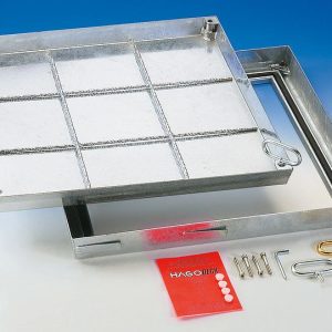 BVS 250/110 — Plinotijesni poklopac izrađen iz pocinčanog čelika za teške uvjete rada, nosivost C250 – BVS-250 steel Heavy duty, sealed cov…